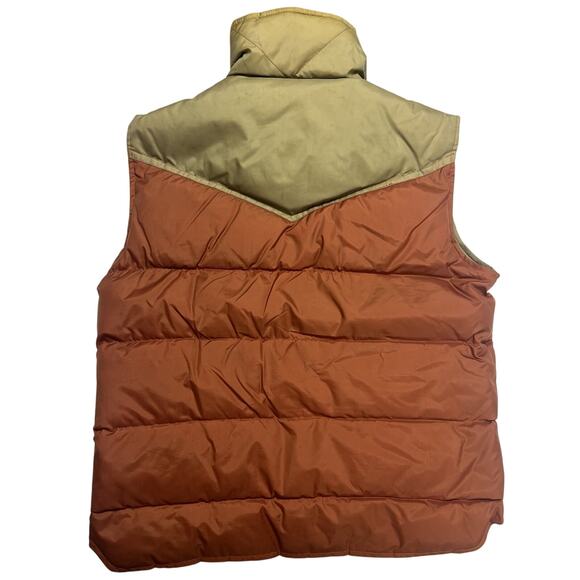 Vintage Ski Daddle Mens Puffer Vest Duck Down Size M Zip Front Alpine Gorpcore - Picture 14 of 14